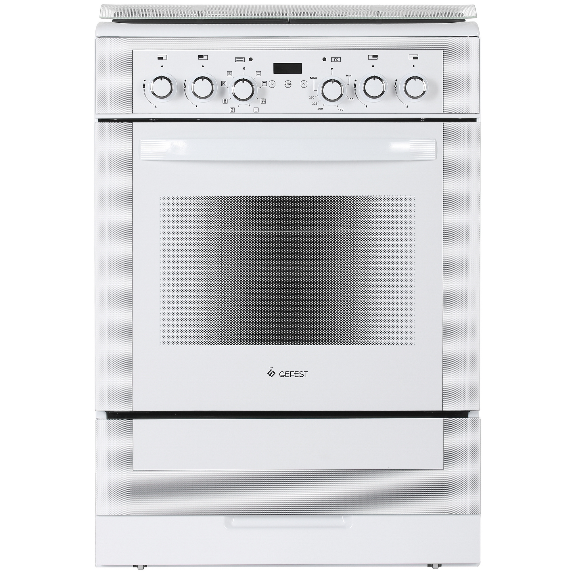 9905001 Комбинированная плита Gefest ПГЭ 6302-04 0040 белый STDN-0089026