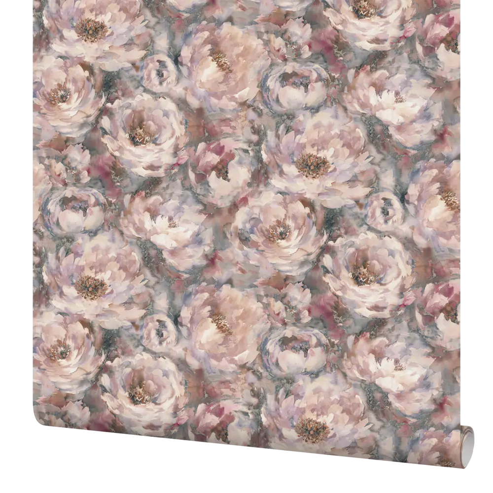 Обои флизелиновые Inspire Peony светло-бежевые 1.06 м Fossil 4 STLM-2148307