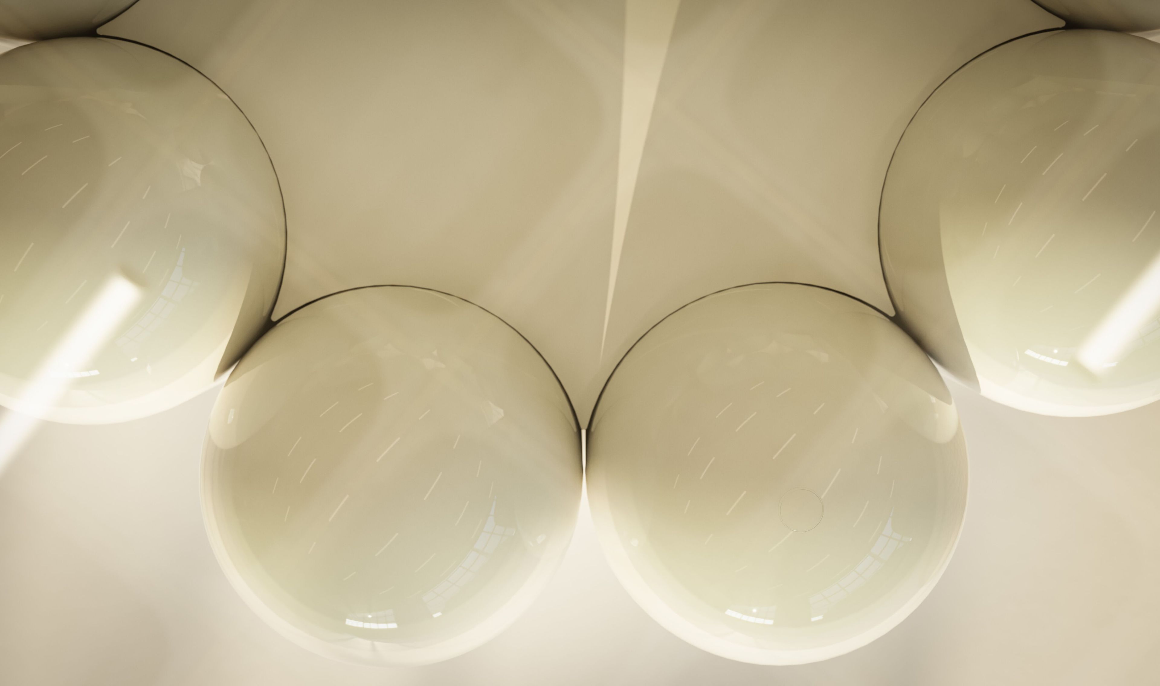 Высокий круглый стол из стали и стекла Cameron Design House ARCH-00103272 - Вид №1