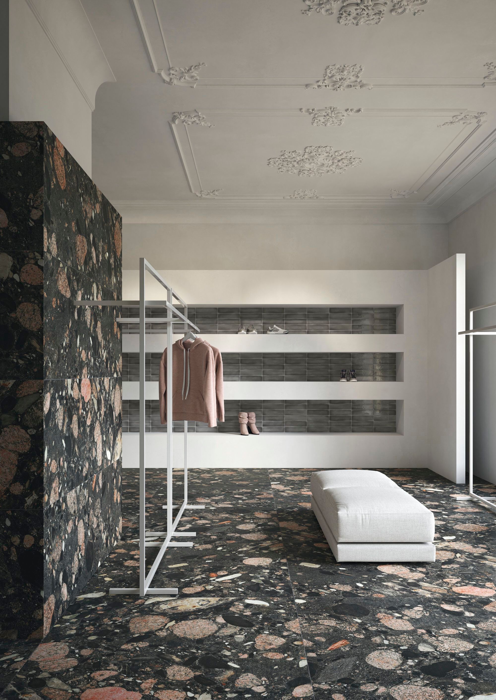 Пол / облицовка керамогранита с эффектом камня IRIS Ceramica I-Floors ARCH-00030555 - Вид №7