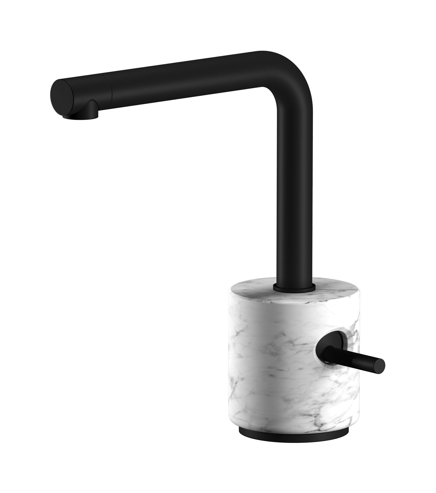 Смеситель для раковины с одной ручкой из мрамора IB мрамор + мрамор Elle ARCH-00119107 - Вид №10