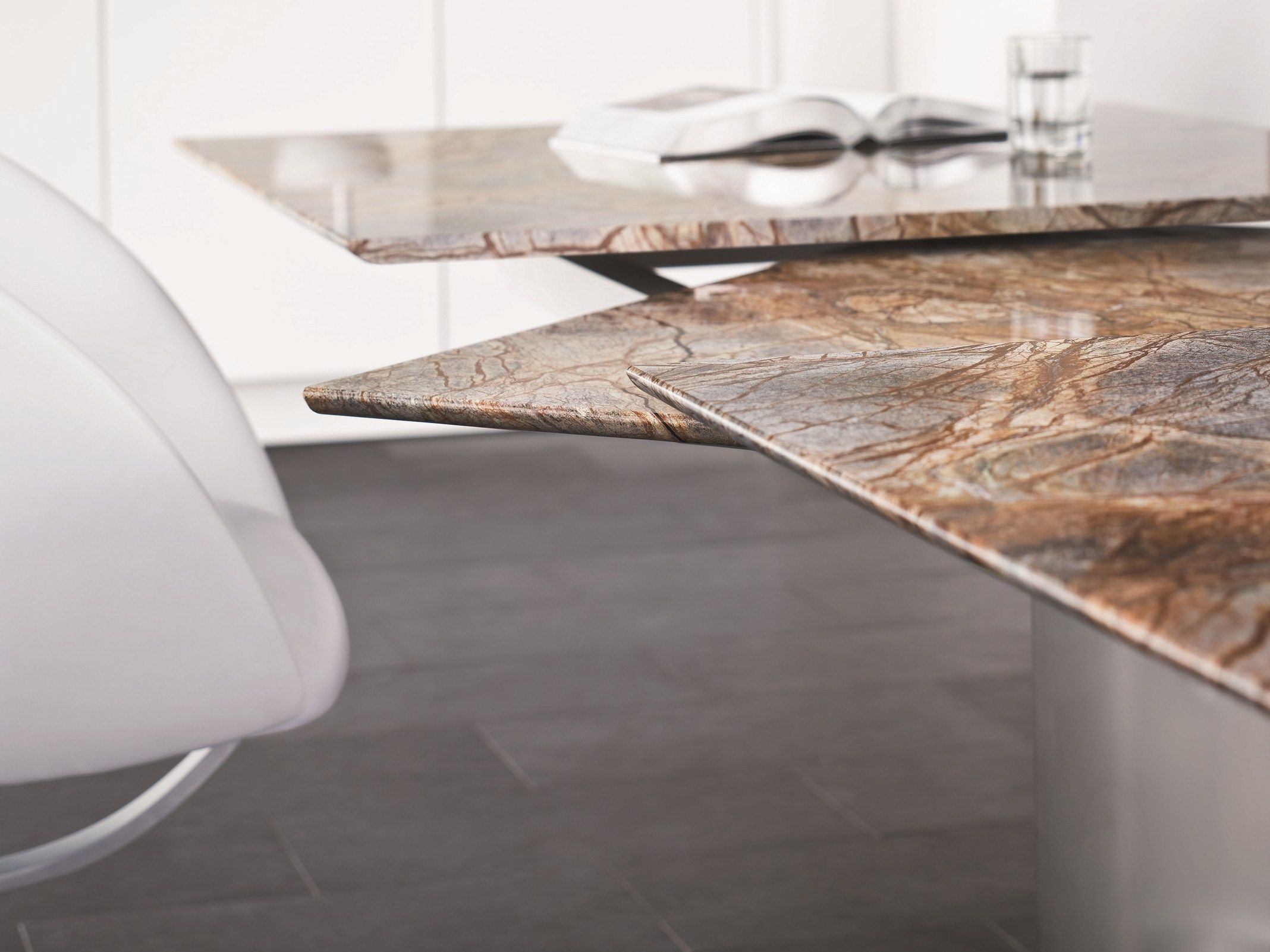 Прямоугольный обеденный стол из натурального камня Draenert ADLER II MAGNUM ARCH-00101026 - Вид №9