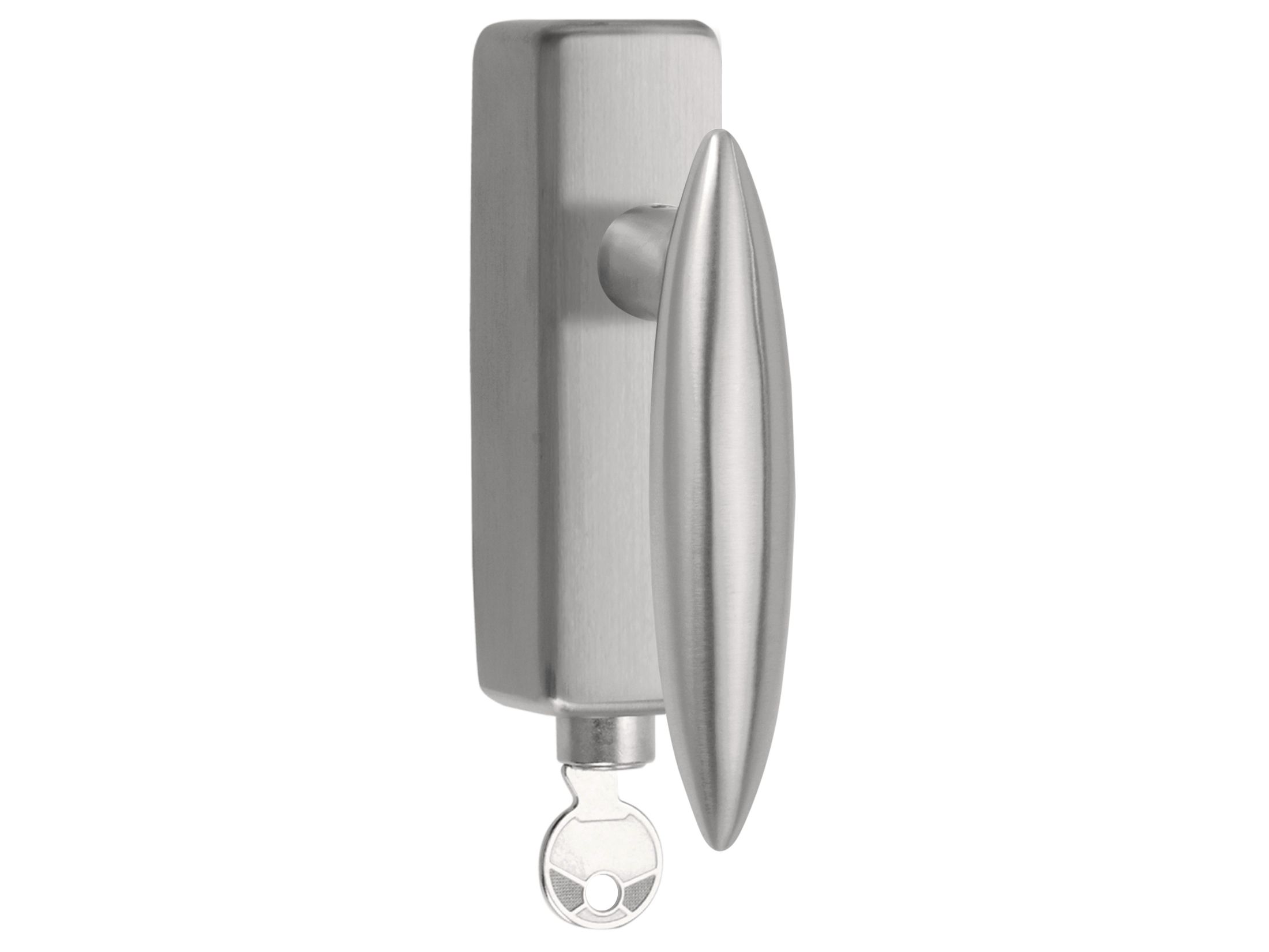 Нержавеющая сталь DK оконная ручка с замком Formani основы ARCH-00100795 - Вид №1