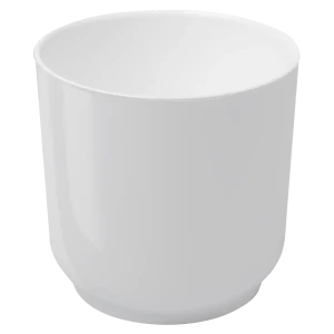Кашпо Evergreen Design Дельта 13x13.5x13 см v1.5 л пластик белый