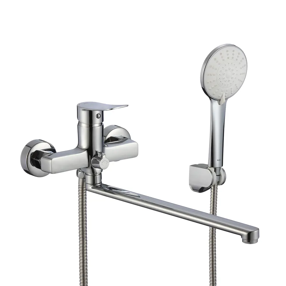 IDDIS Foss - Смеситель для ванны с поворотным изливом и душевой лейкой 89348649 STLM-1584207