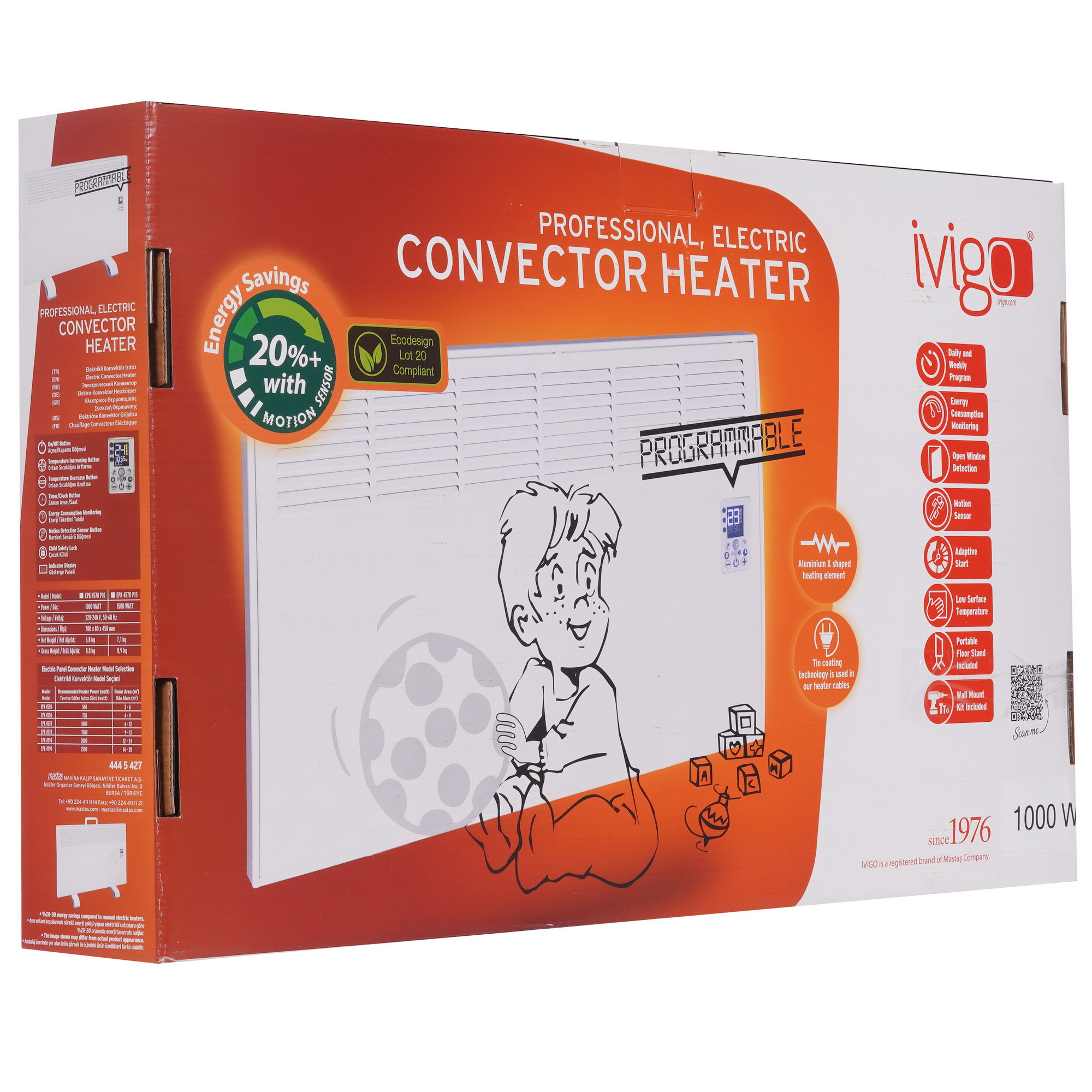 9935435 Конвектор iVigo EPK4570P10 STDN-0012474 - Вид №11