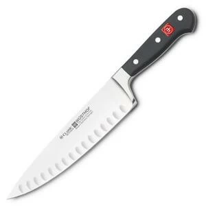 Нож кухонный «Шеф» Classic с углублением на кромке, 20 см
