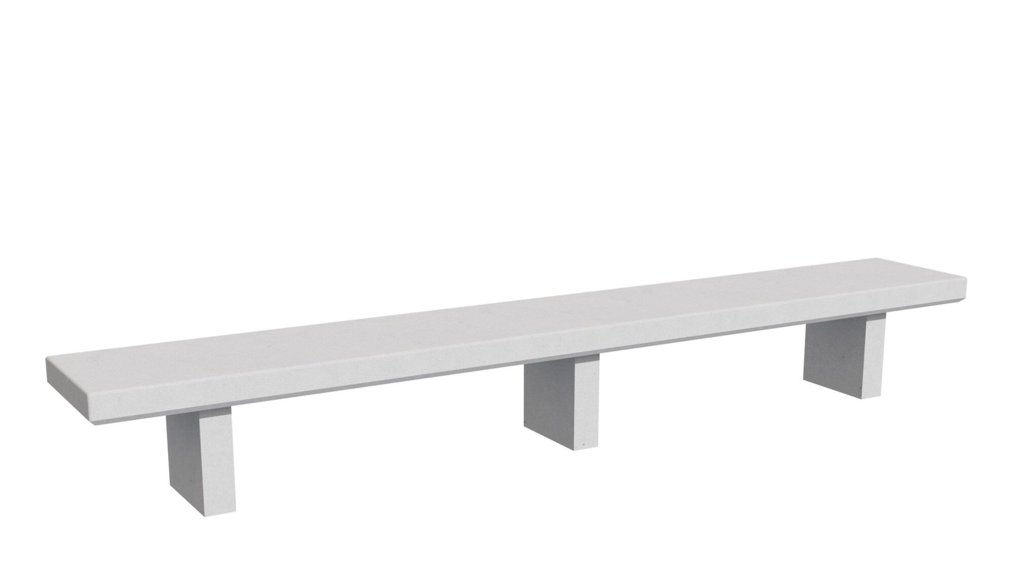 Бетонная скамья без спинки amop Токио ARCH-00067216 - Вид №1