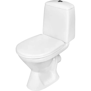 Унитаз напольный Era горизонтальный выпуск двойной слив микролифт