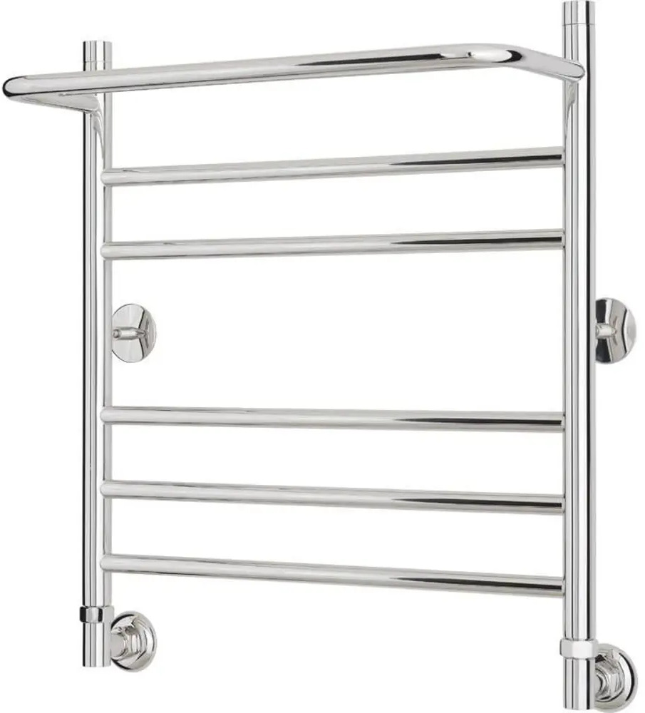 СУНЕРЖА Водяной полотенцесушитель-лесенка с полкой хром 17156044