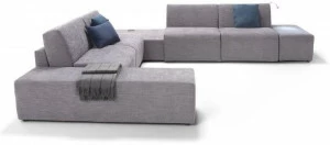 Dienne Salotti Секционный угловой диван-кровать со съемным чехлом из ткани