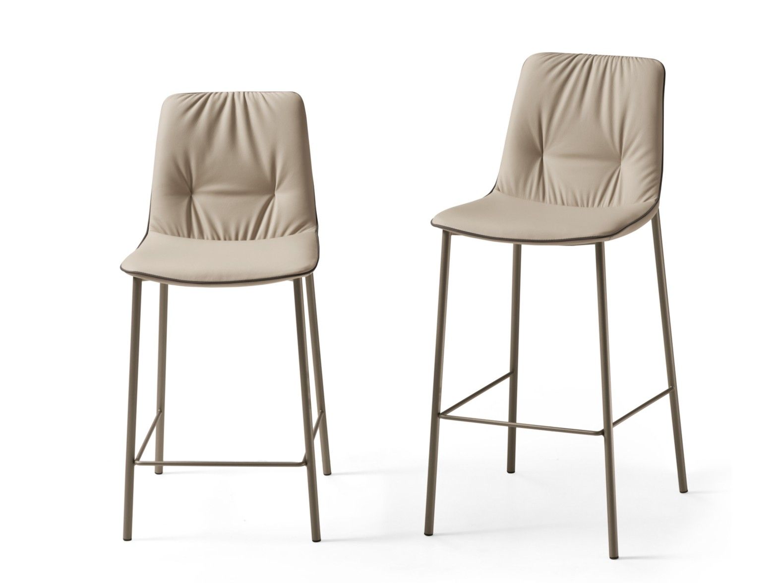 Высокий кожаный стул со спинкой EFORMA Лиза ARCH-00108008