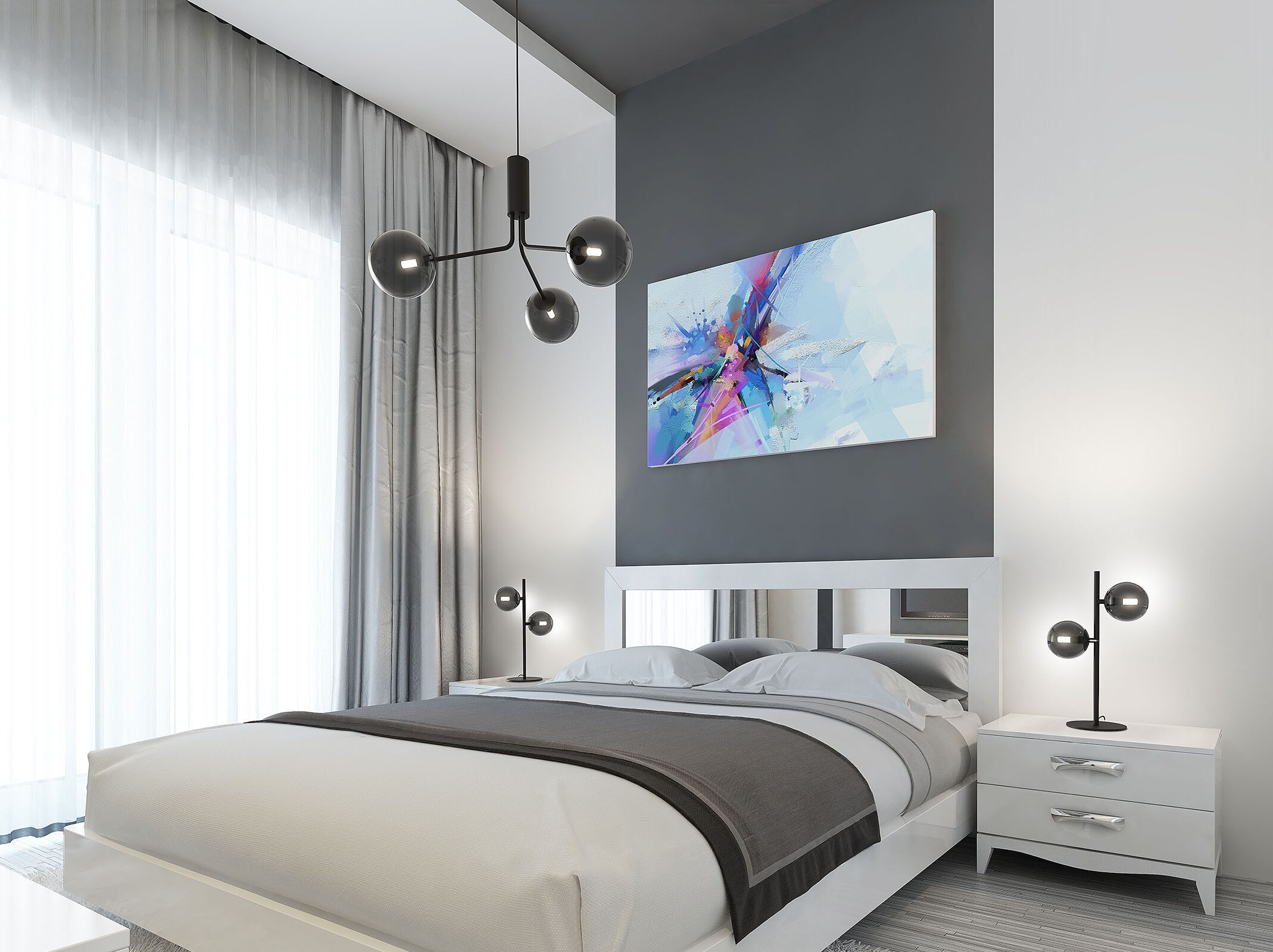 Стеклянная настольная лампа Valaisin Grönlund Глазго ARCH-00026214 - Вид №1