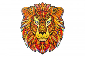 565428 Пазл «Король лев» M, 32 х 37 см, 131 деталь Puzzlewood