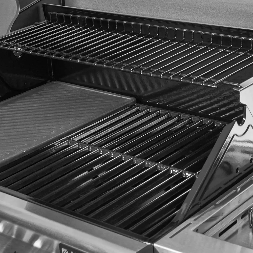 Газовый гриль Naterial Hudson 3-х конфорочный c дополнительной боковой конфоркой STLM-2190712 - Вид №20