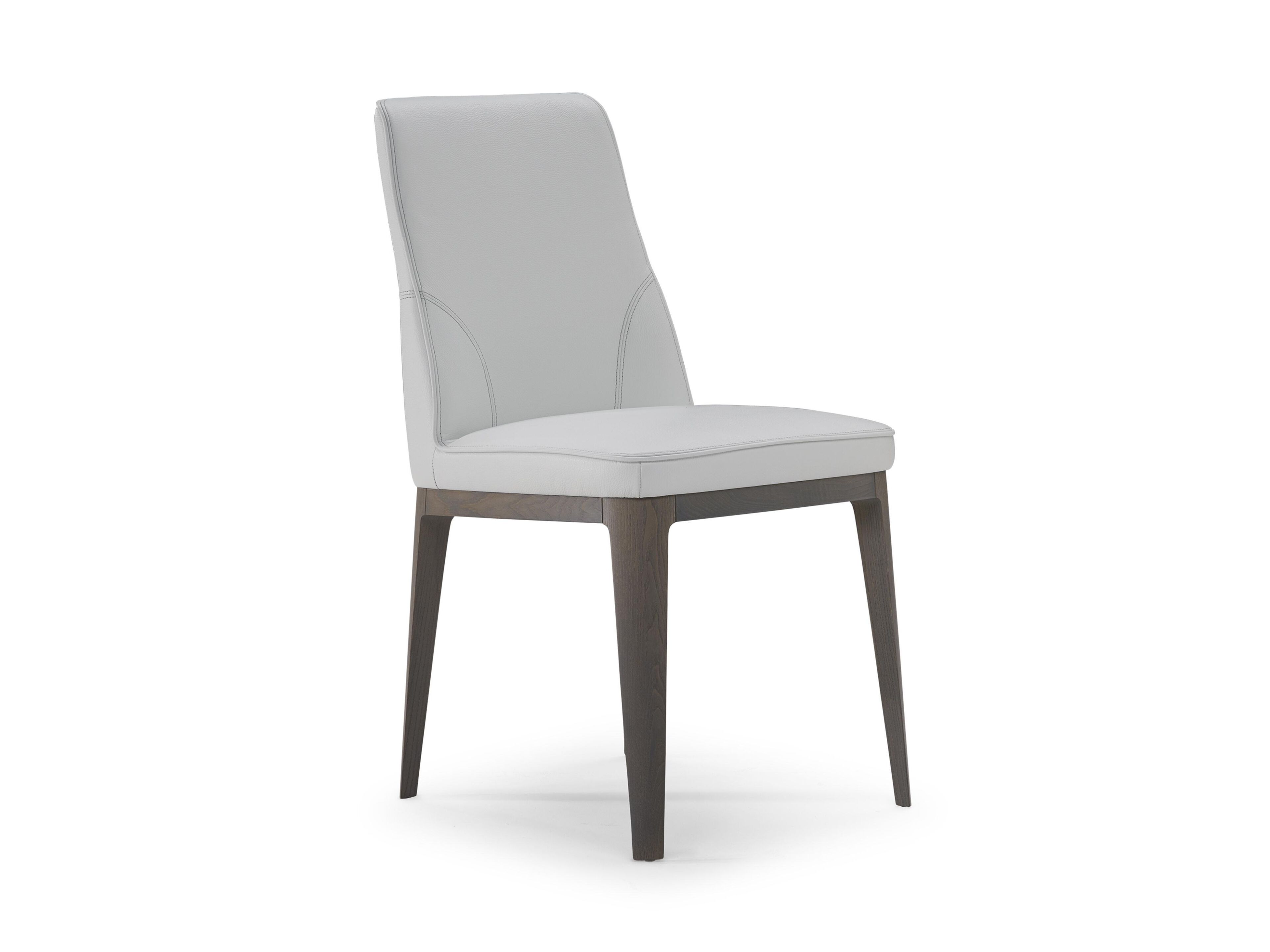 Кожаный стул с высокой спинкой Natuzzi Italia VESTA ARCH-00082845 - Вид №1