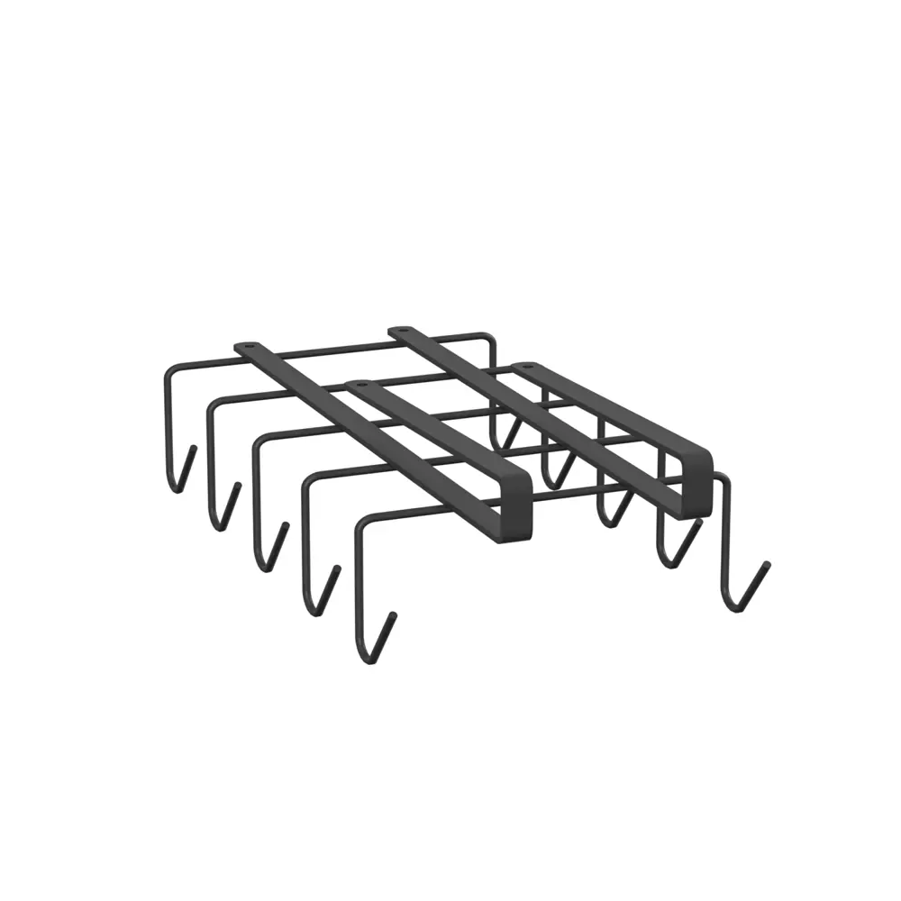 Держатель для кружек KONSENSA 14x7.5x27.5 см сталь цвет черный STLM-2175375