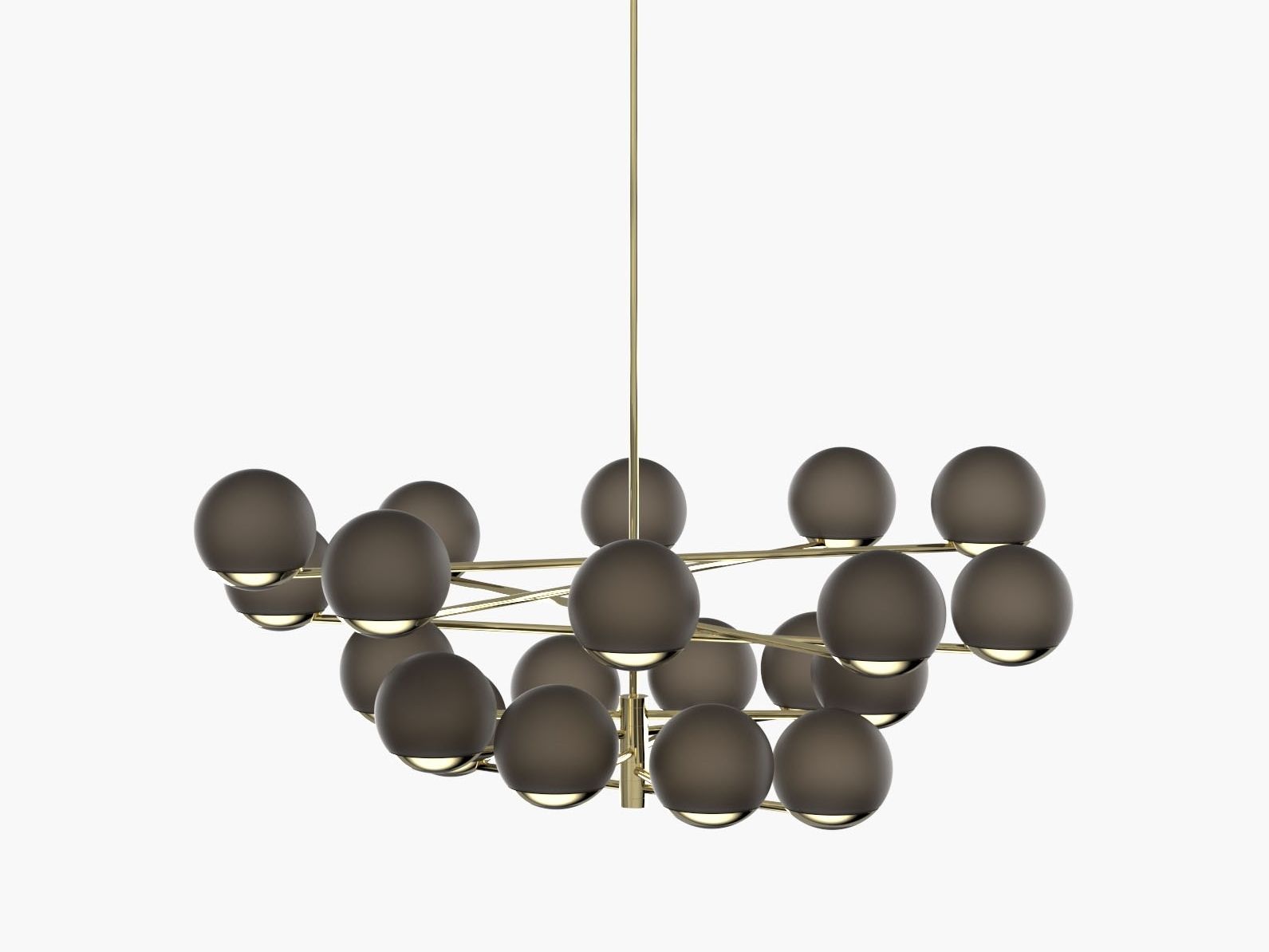 Светодиодный потолочный светильник ручной работы Cameron Design House Мяч и обруч ARCH-00132534 - Вид №1