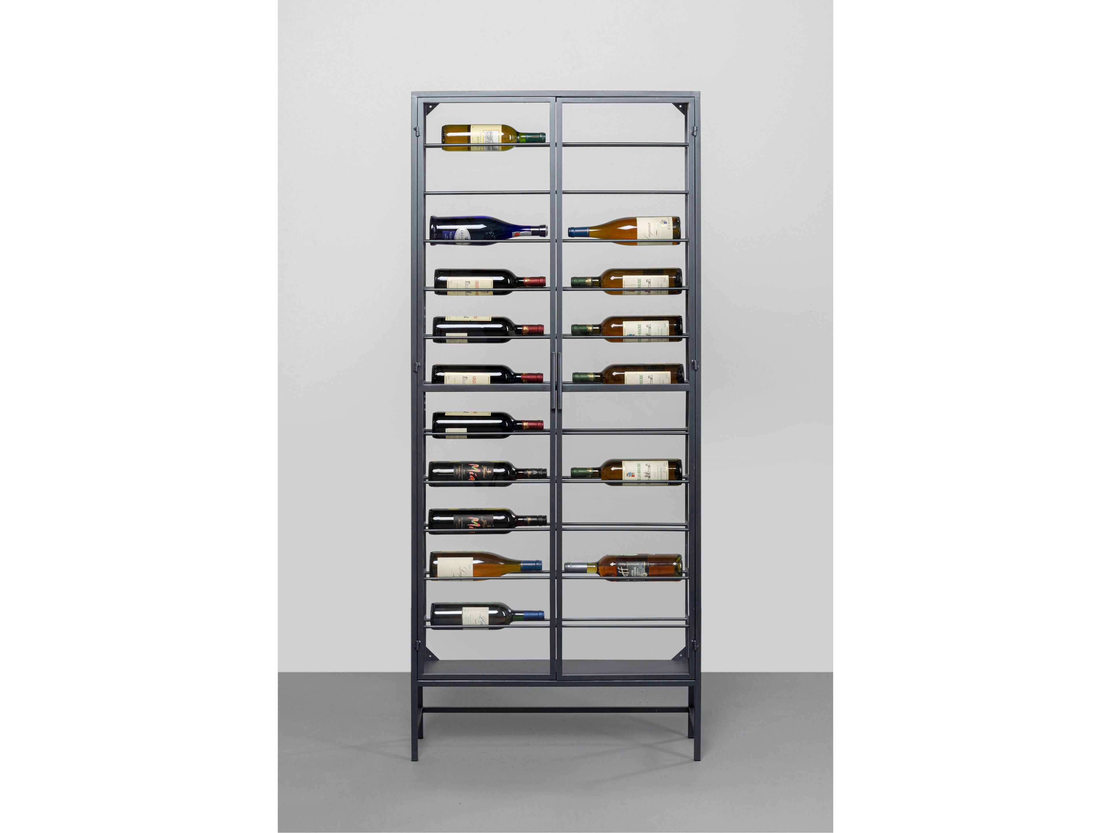 Напольная винная стойка из стали и стекла KARE Design SURI ARCH-00097678 - Вид №3