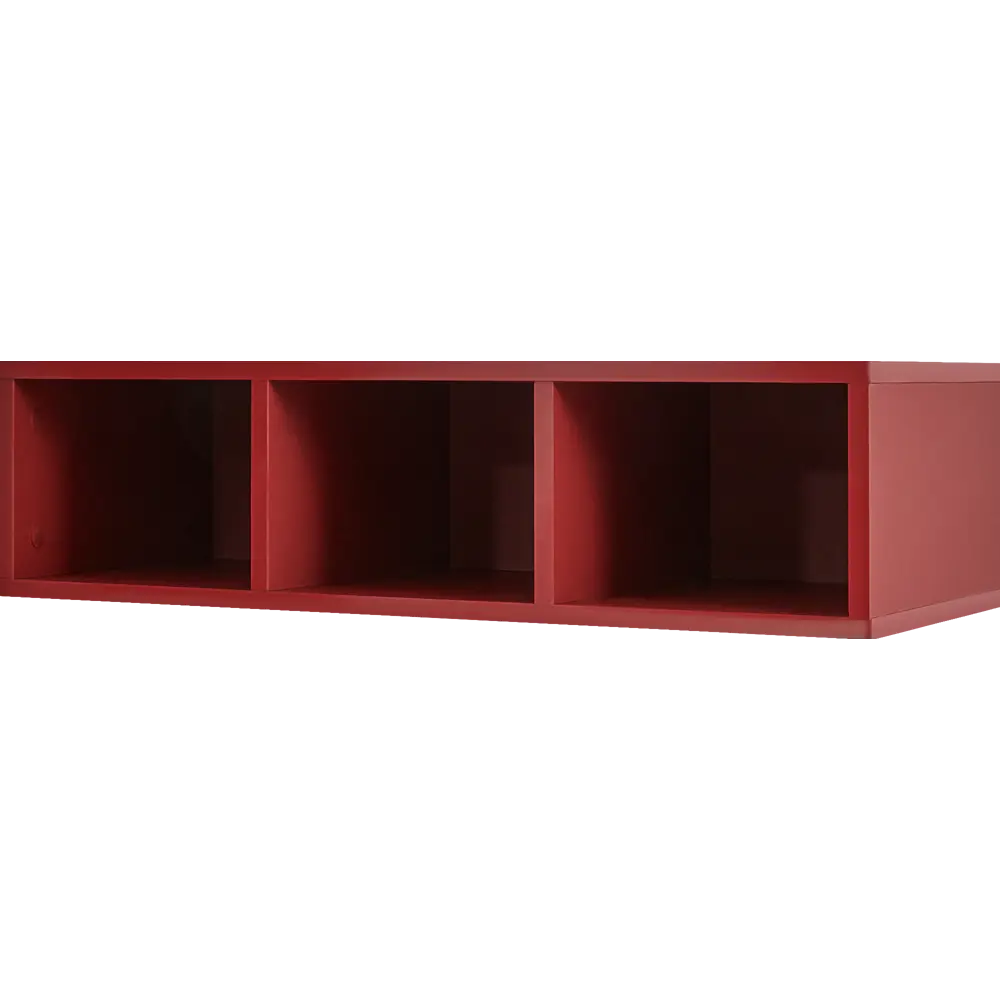 Каркас навесной открытый декоративный Delinia Аша 20x35x76.8 см ЛДСП цвет красный STLM-2163142 - Вид №7