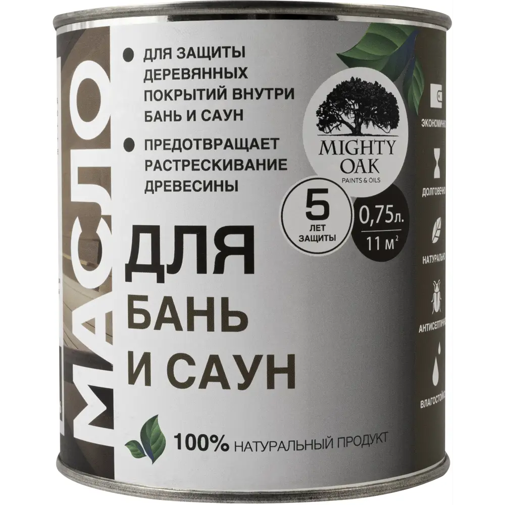 Масло для бани и сауны Mighty Oak 750 мл STLM-2105790 - Вид №1