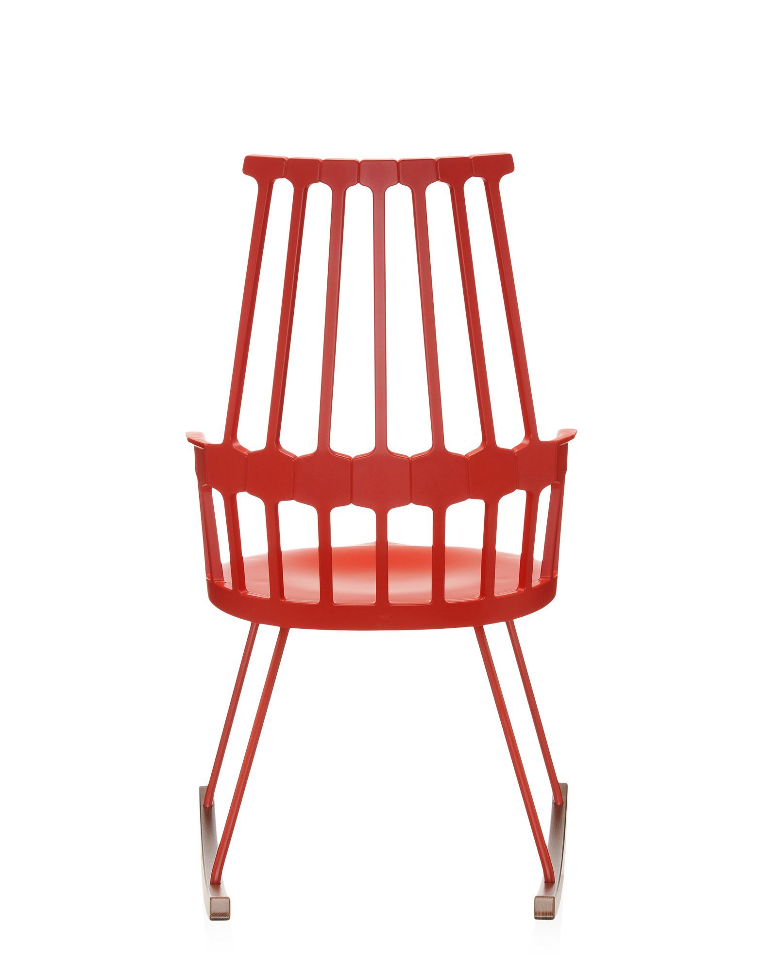 Кресло-качалка из инженерного пластика с подлокотниками Kartell COMBACK ARCH-00138467 - Вид №18