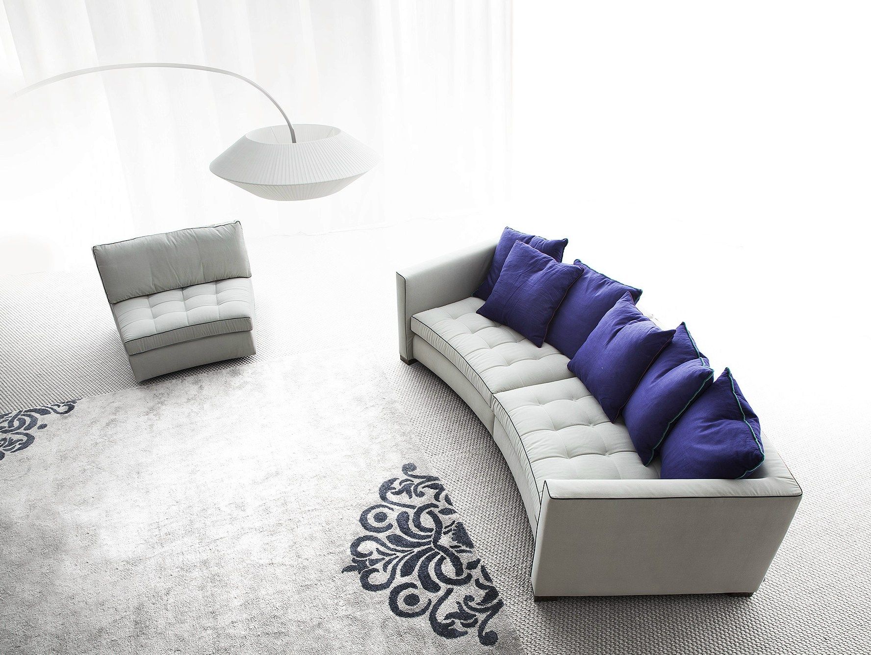 Ткань диван ERBA ITALIA ATTIMO ARCH-00088667 - Вид №1