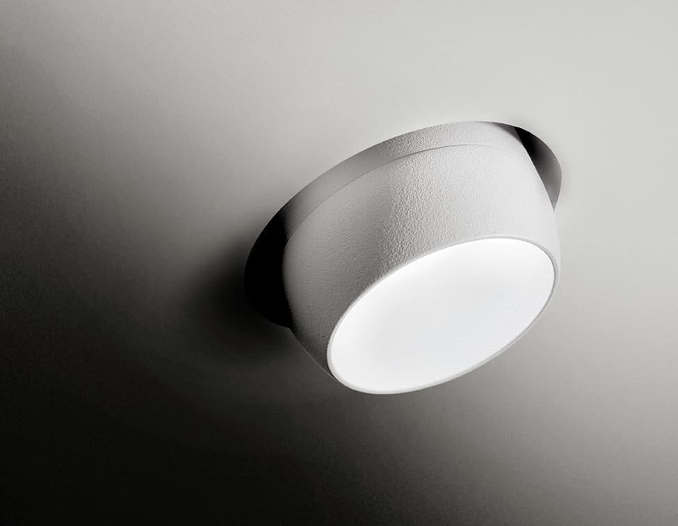 Поворотный гипсовый встраиваемый светильник для подвесных потолков Tecnico LELANTO ARCH-00051216 - Вид №5