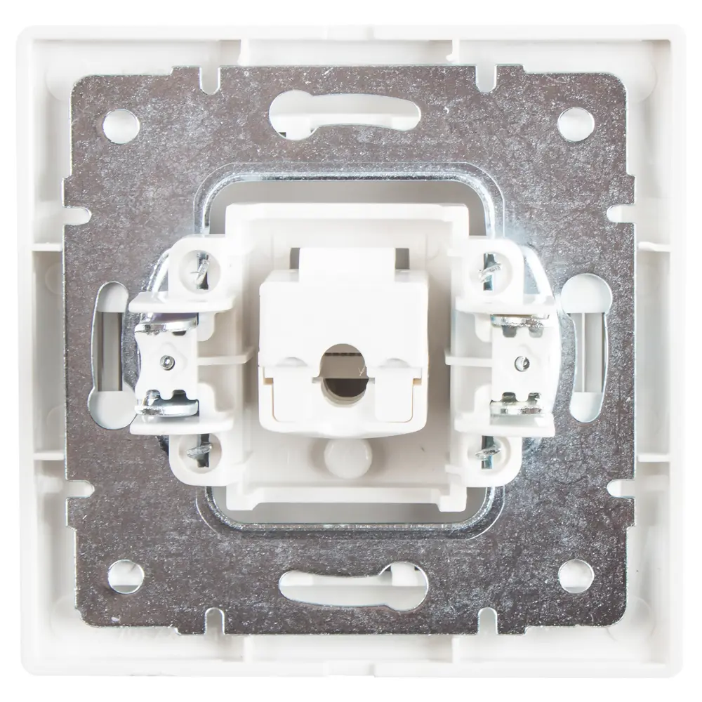 Розетка компьютерная Lezard Mira, цвет белый STLM-2143676 - Вид №1