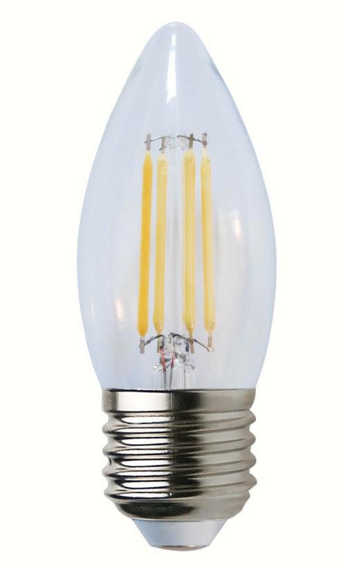 90121520 Лампа Premium светодионая E27 6 Вт свеча 600 Лм нейтральный свет STLM-0112550 ECOLA