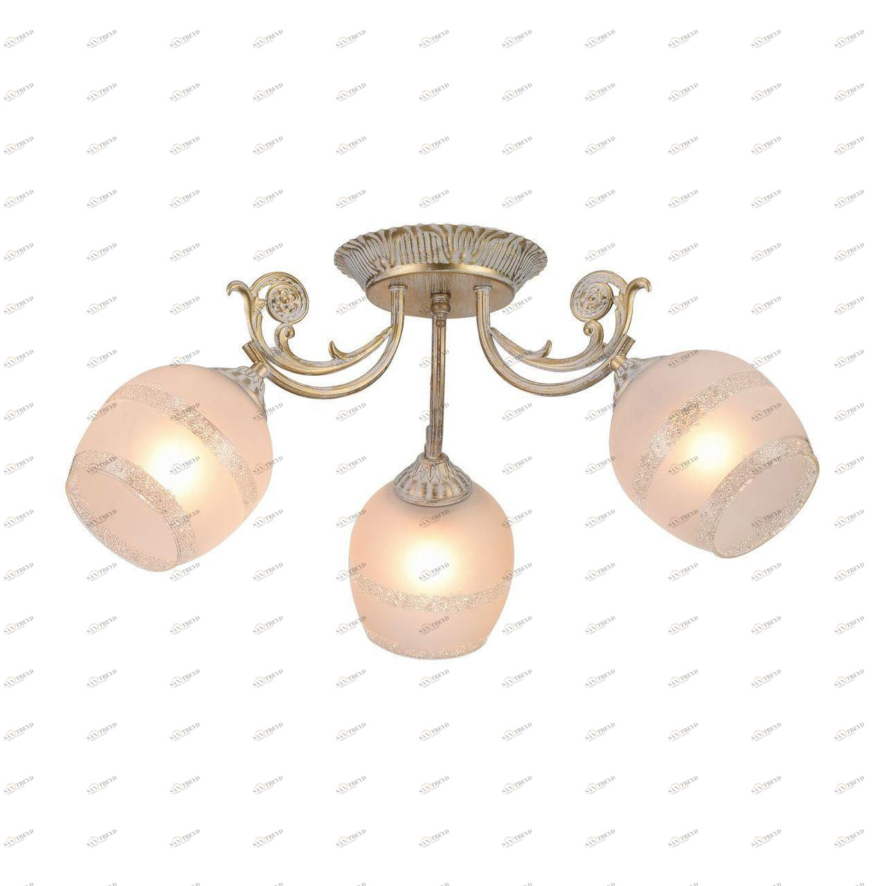 Потолочная люстра Arte Lamp A7060PL-3WG ARTE LAMP ДИЗАЙНЕРСКИЕ 184495 Золотой 