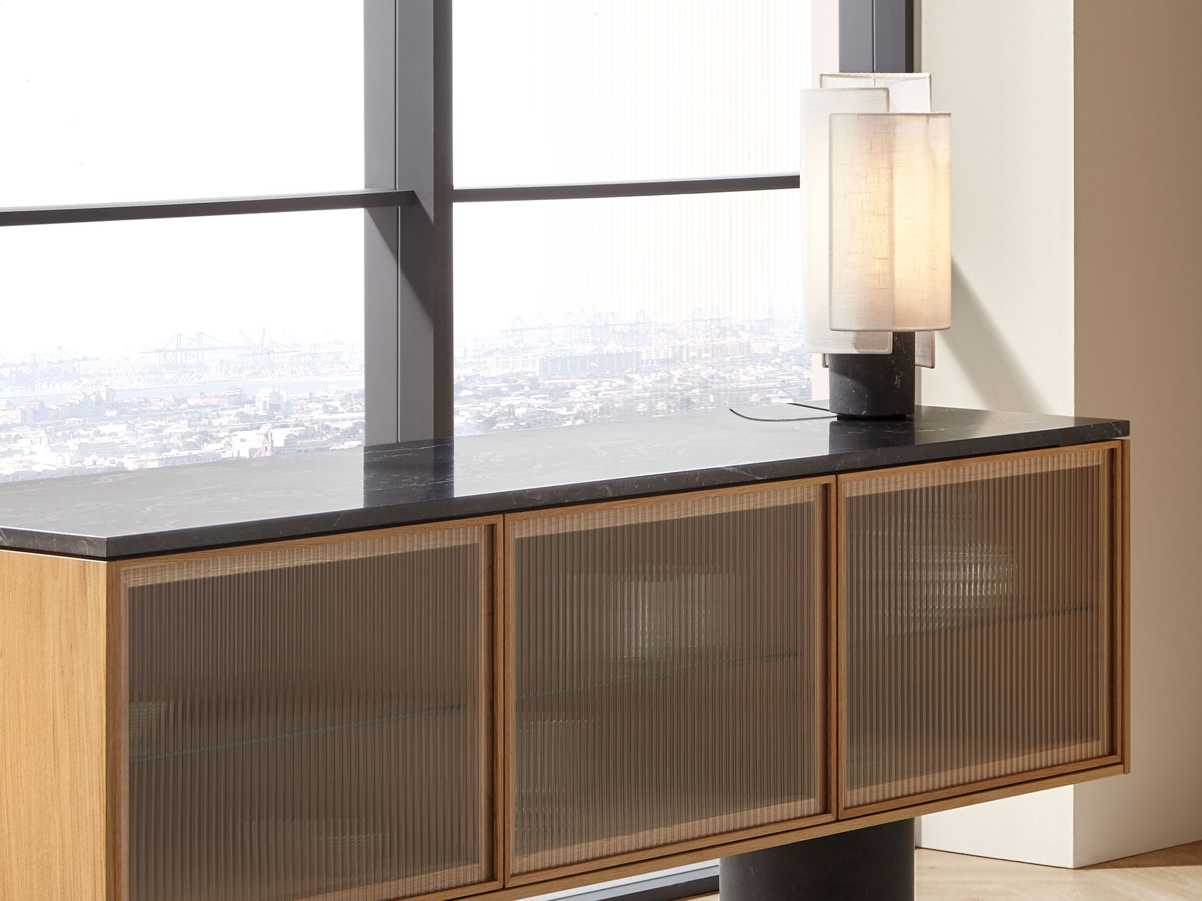 Светодиодная настольная лампа из хлопка Punt Rio ARCH-00080251 - Вид №1