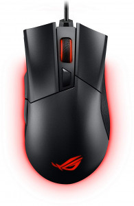 90MP00U1-B0UA00 Мышь p504 rog gladius ii origin usb (rgb aura sync) ASUS