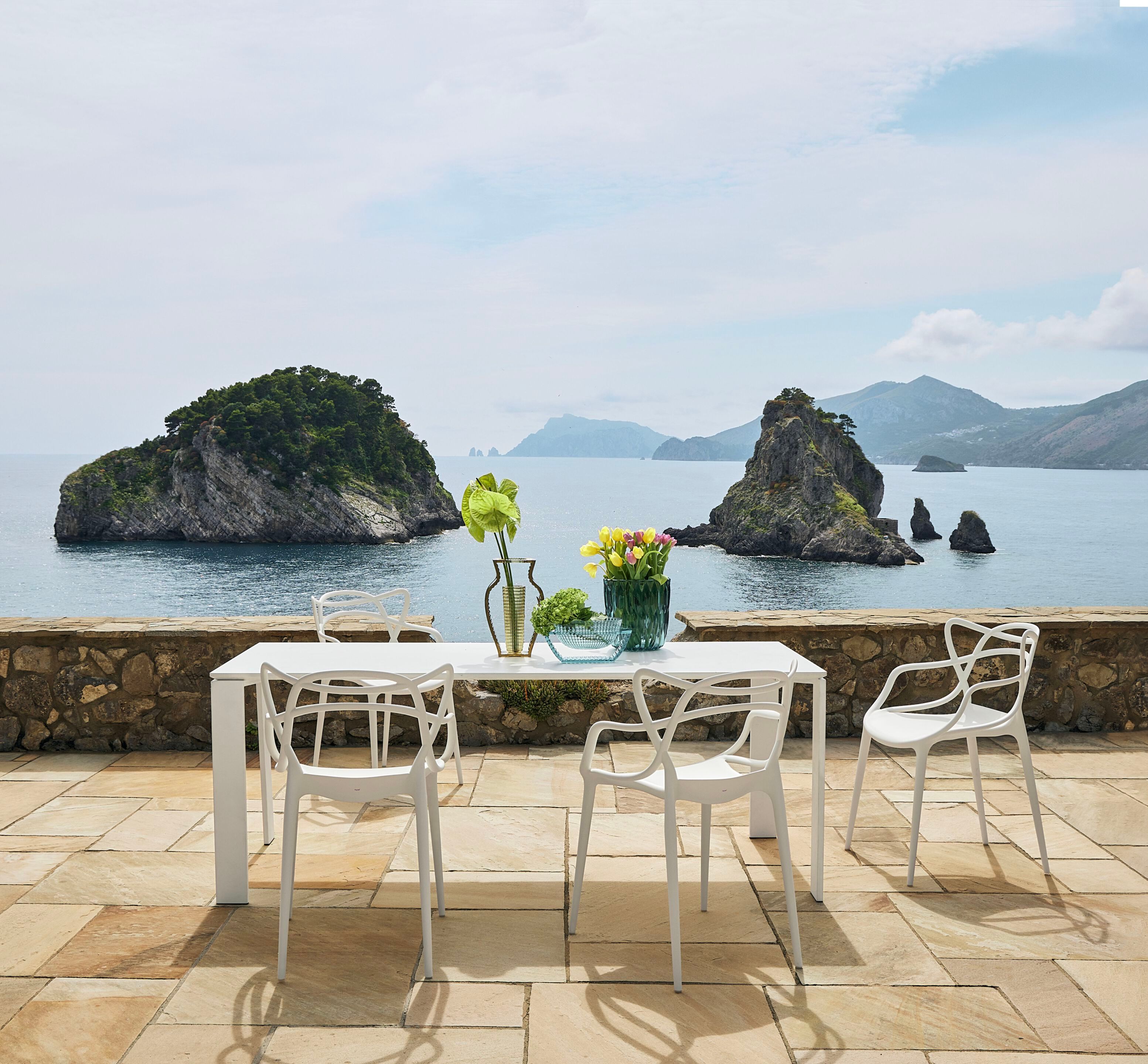 Штабелируемый стул из инженерного пластика с подлокотниками Kartell Masters ARCH-00054309 - Вид №19