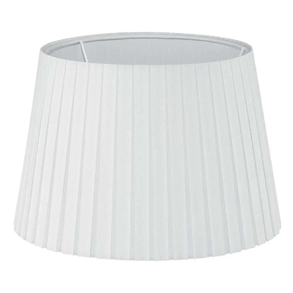 Абажур Eglo ø245 h170 мм ткань плиссе цвет белый STLM-2211123