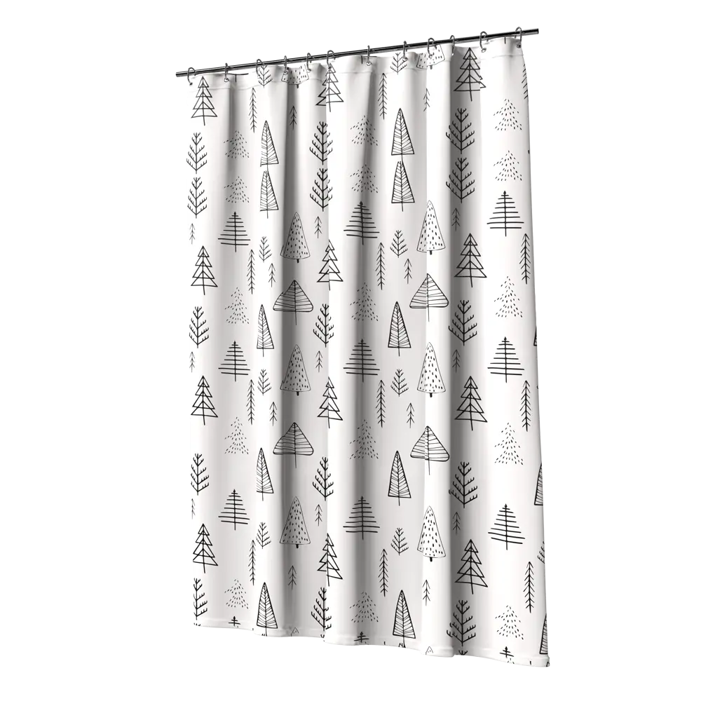 Штора для ванной LEMER New Scandy - элегантная защита от брызг 180x200 см 86881073 Newscandy STLM-0983721 - Вид №1