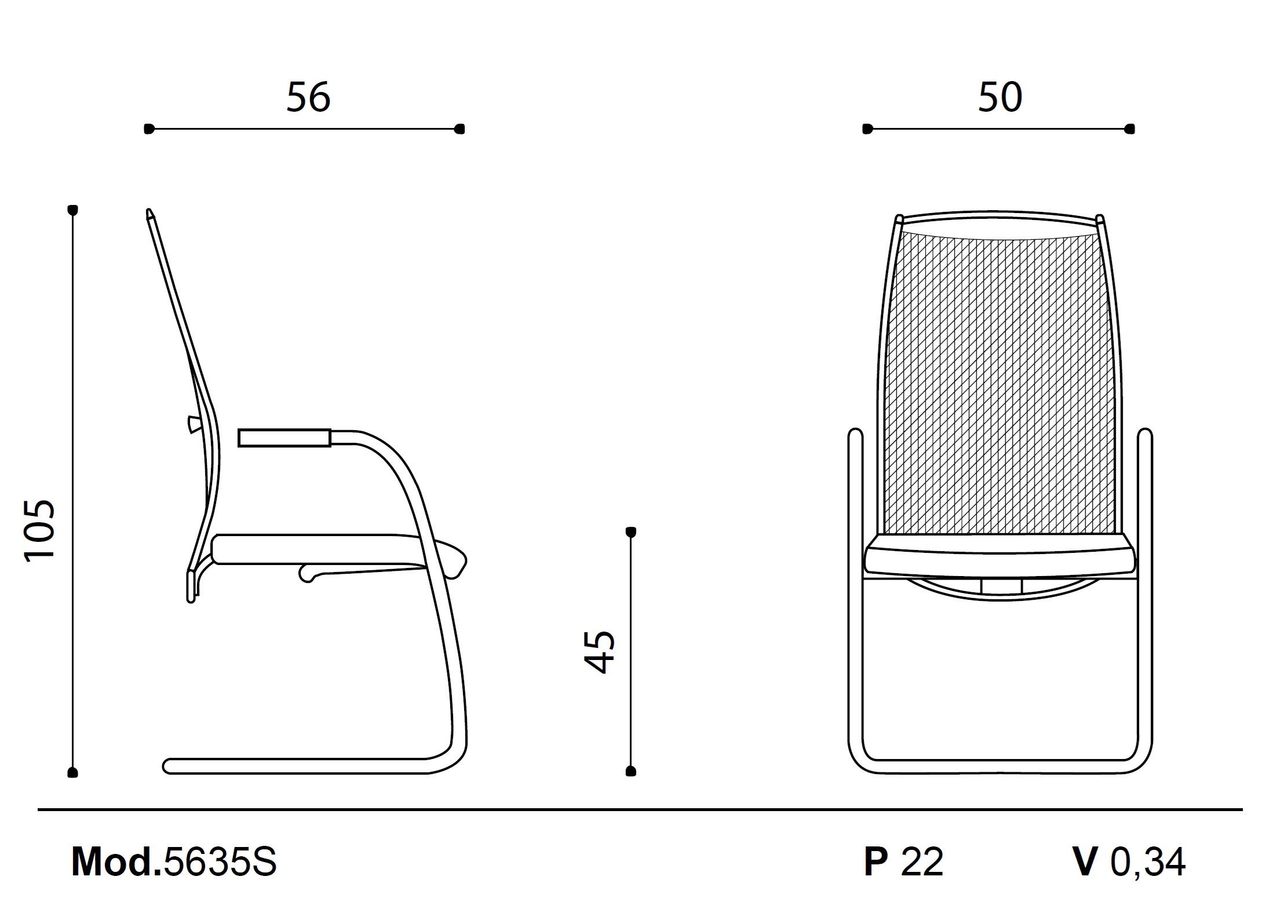Консольный операционный офисный стул Ares Line Link Plus ARCH-00087703 - Вид №2