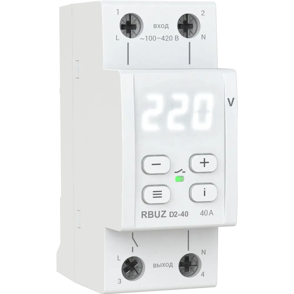 Реле напряжения RBUZ D2-40 STLM-2110575