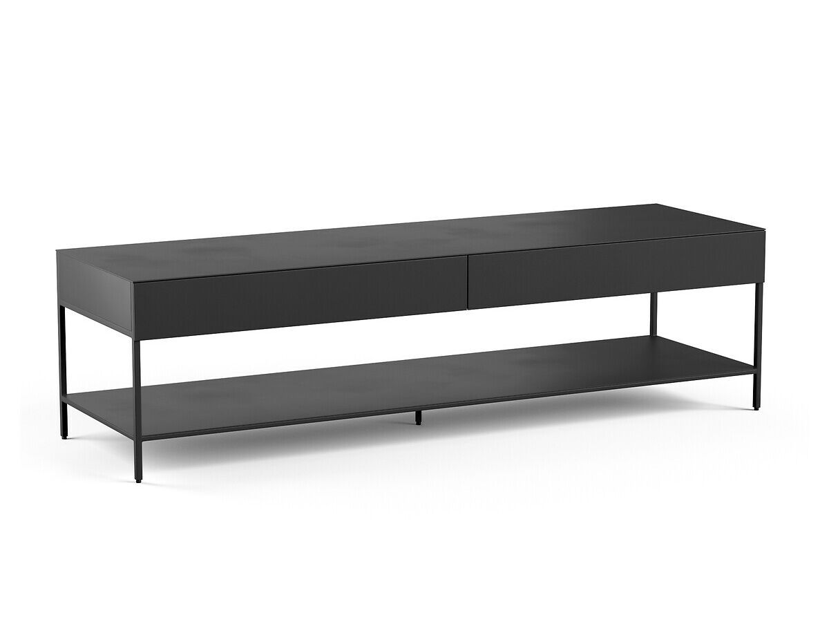 Низкий металлический шкаф для телевизора с ящиками AMPM Fébée ARCH-00019736