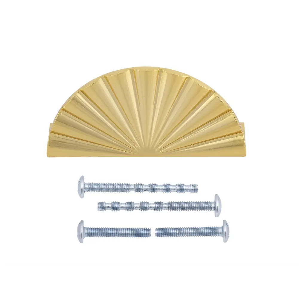 Мебельная ручка-скоба золото 32 мм золото PALLADIUM STLM-2172350 - Вид №2