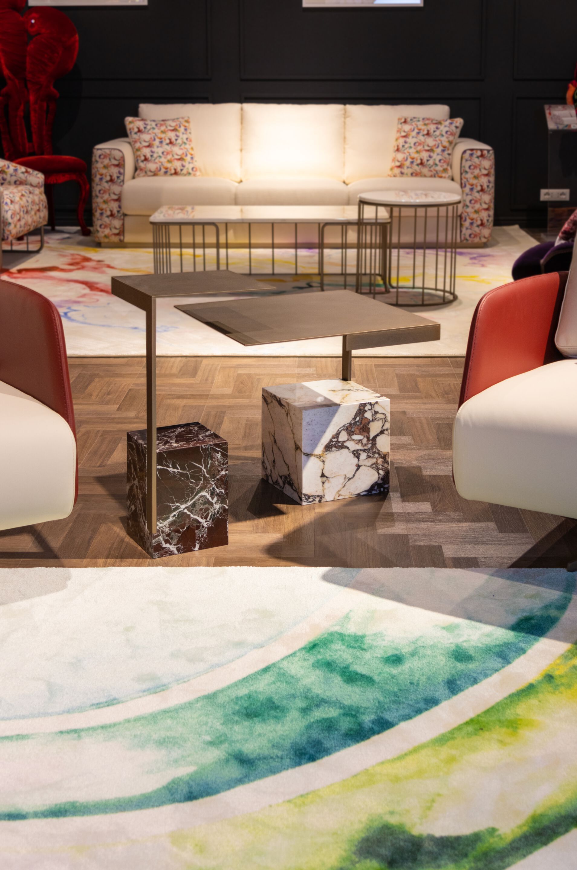 Квадратный металлический журнальный столик Formitalia TAG ARCH-00039257 - Вид №16