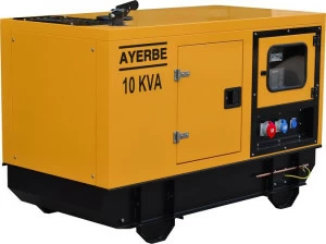 Дизельный генератор Ayerbe AY15TLS в кожухе с АВР
