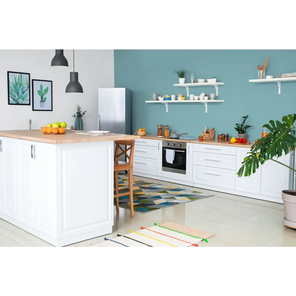 Краска для кухни и ванной цвет лазурно-серый 0.9 л 81963990 STLM-2066101 PARADE ICE  - Вид №5