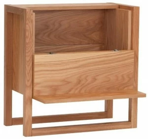 Woodman Барный шкаф из фанерованной древесины Newest 121226101012