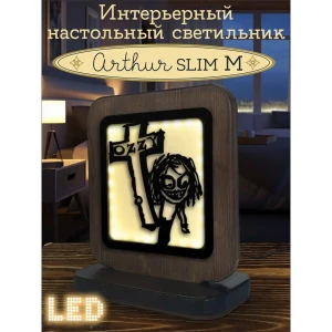 Ночник светодиодный Бруталити Nlight-sm-ann-100323-0013 Arthur slim m музыка black sabbath - 9066 с выключателем