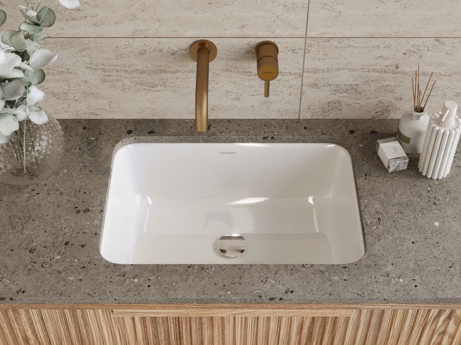 Прямоугольная встраиваемая раковина из эмалированной стали KALDEWEI Cayono ARCH-00153390