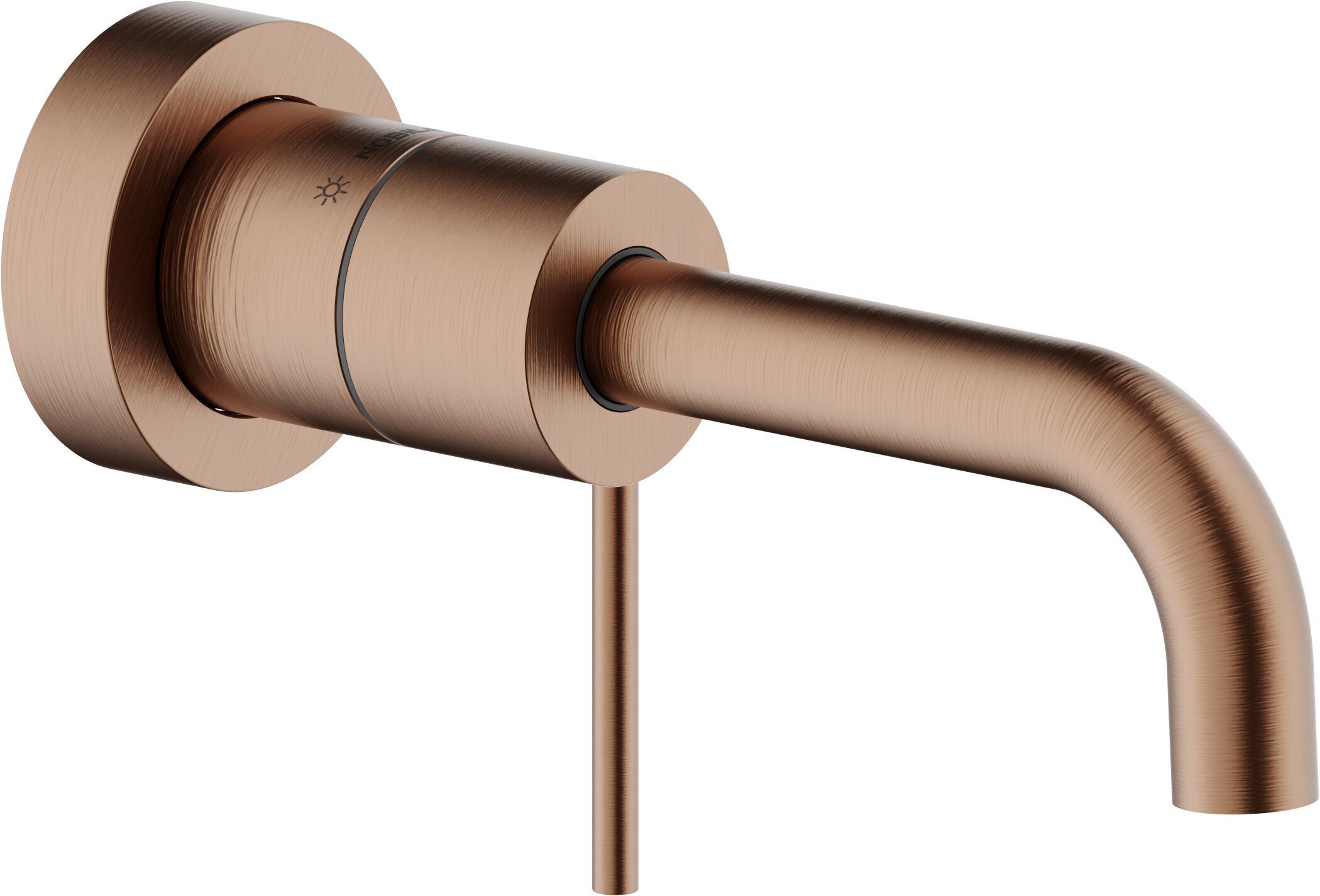 Однорычажный настенный смеситель для раковины с аэратором Nobili Velis ARCH-00030005 - Вид №15