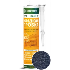 Герметик жидкая пробка Isocork универсальный цвет венге 22С 0.31 л
