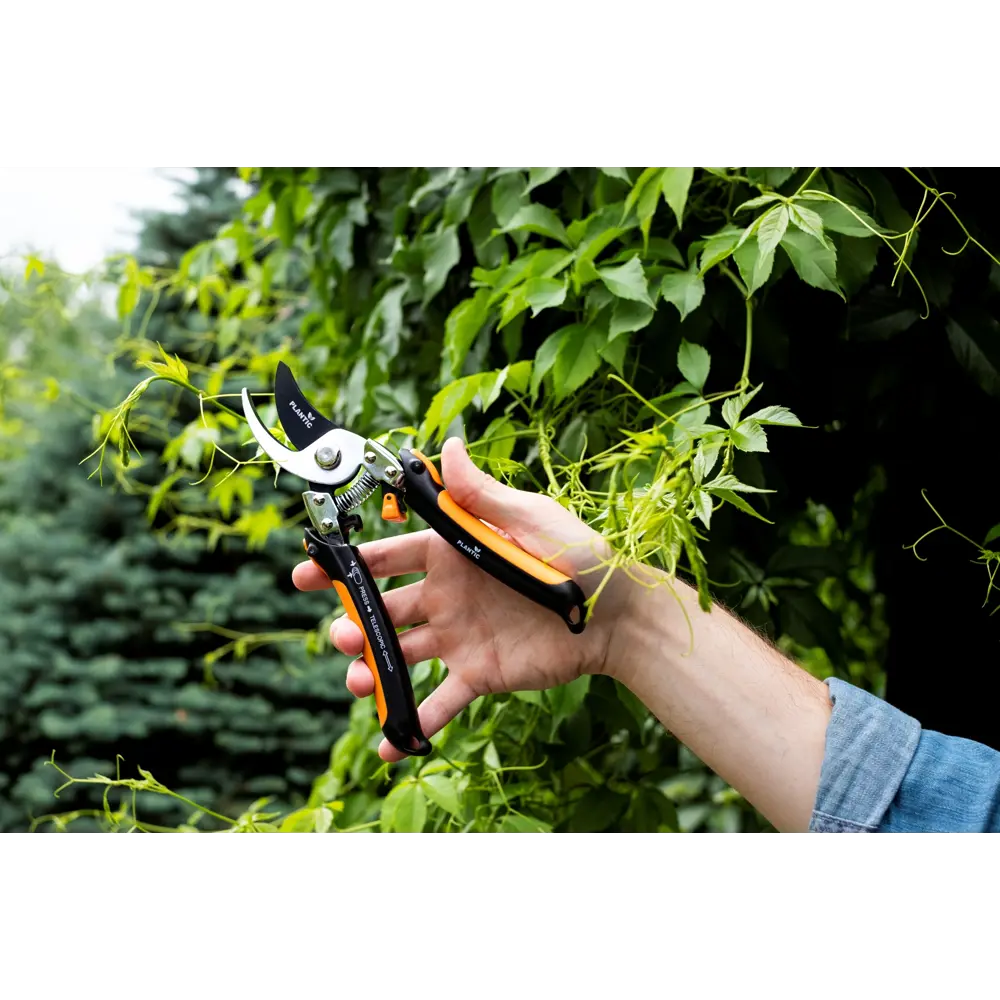 Телескопический секатор PLANTIC Pro 86 с регулируемыми рукоятками 89359936 STLM-0964014 - Вид №3