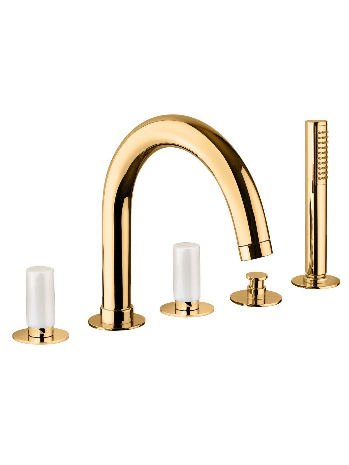 Встраиваемый смеситель для ванны с ручным душем Rubinetterie Frattini Pepe XL ARCH-00112668 - Вид №31